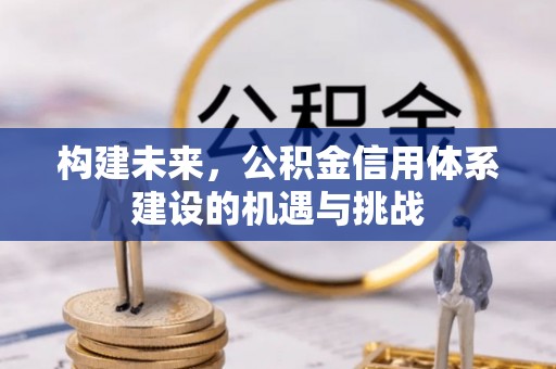 大堂构建未来，公积金信用体系建设的机遇与挑战